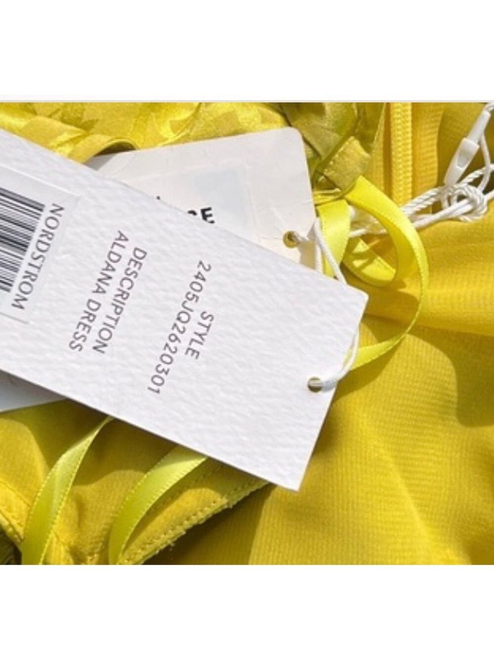 New Veronica Beard Lime Chartreuse High Low Halter Aldana dress 10 - Picture 5 of 5